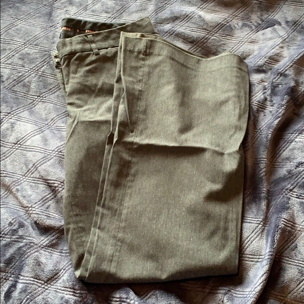 Express Charcoal Size 6r Editor Pants - image 1